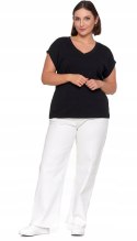 Koszulka damska luźny T-SHIRT 100% BAWEŁNA MORAJ - L
