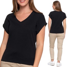 Koszulka damska luźny T-SHIRT 100% BAWEŁNA MORAJ - S