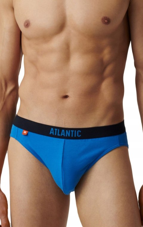 Slipy męskie 3 PARY sportowe BAWEŁNIANE majtki ATLANTIC 3MP-094 - L