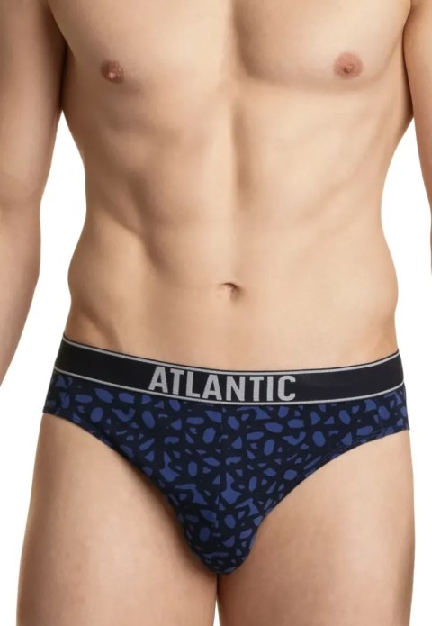 Slipy męskie BAWEŁNIANE 3 PARY dopasowane ATLANTIC 3MP-151 - XL Slipy męskie BAWEŁNIANE 3 PARY dopasowane ATLANTIC 3MP-151 - XL