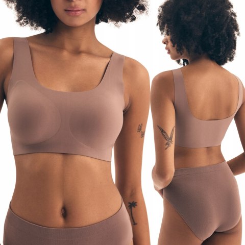 Biustonosz sportowy TOP STANIK bezszwowy bez fiszbin HENDERSON BIRD - XXL