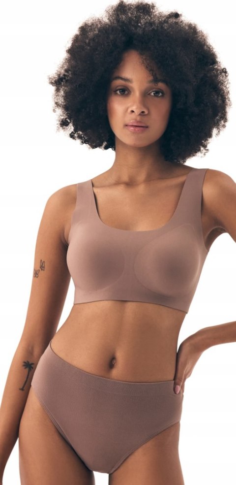 Biustonosz sportowy TOP STANIK bezszwowy bez fiszbin HENDERSON BIRD - S