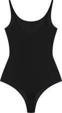 Body damskie na RAMIĄCZKACH regulowane gładkie HENDERSON 42852 BYTE - XXL