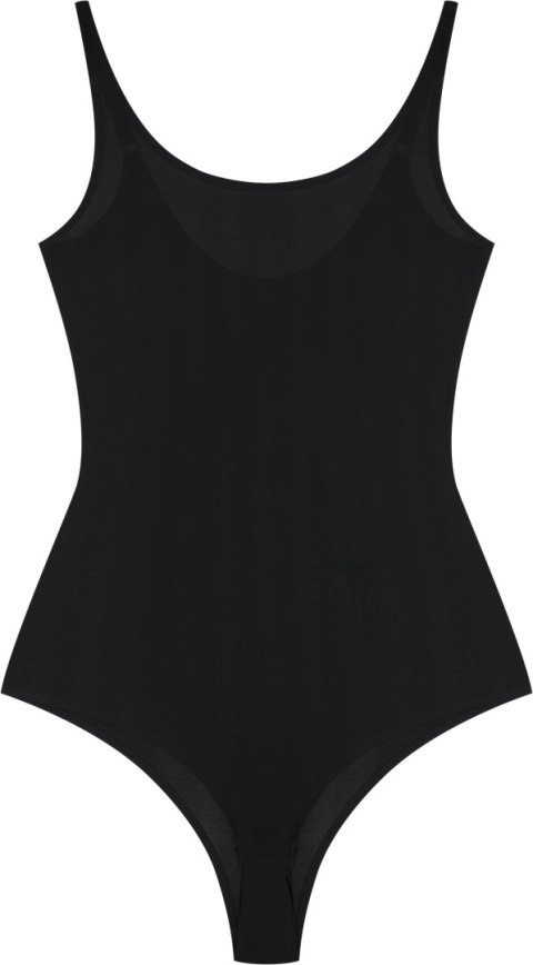 Body damskie na RAMIĄCZKACH regulowane gładkie HENDERSON 42852 BYTE - L