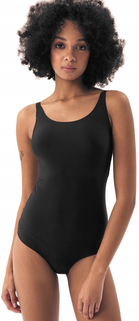 Body damskie na RAMIĄCZKACH regulowane gładkie HENDERSON 42852 BYTE - L