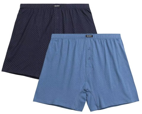Bokserki męskie 100% BAWEŁNA luźne 2 PARY ATLANTIC 2MBX-073 - XL Bokserki męskie 100% BAWEŁNA luźne 2 PARY ATLANTIC 2MBX-073 - XL