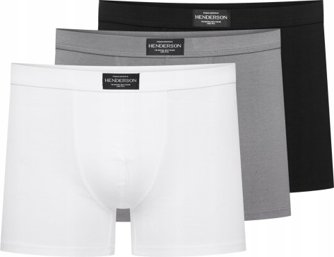 Bokserki męskie 3-PAK majtki bawełniane HENDERSON 42971-K005 MAIN - XL