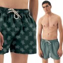 Kąpielówki męskie SZORTY WODNY NADRUK kąpielowe HENDERSON REACT - XL