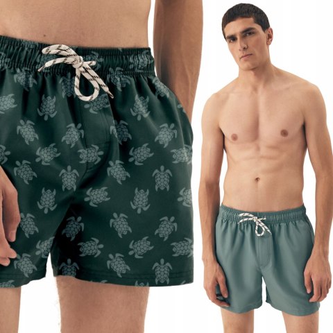 Kąpielówki męskie SZORTY WODNY NADRUK kąpielowe HENDERSON REACT - XL Kąpielówki męskie SZORTY WODNY NADRUK kąpielowe HENDERSON REACT - XL