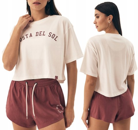 Piżama damska 100% BAWEŁNA krótka letnia HENDERSON NIMES - M