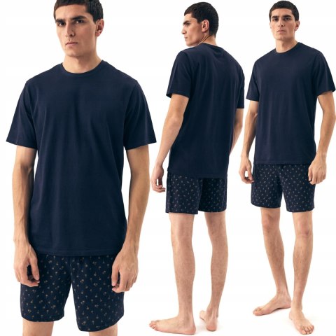 Piżama męska 100% BAWEŁNA krótka letnia HENDERSON SHORE - XL