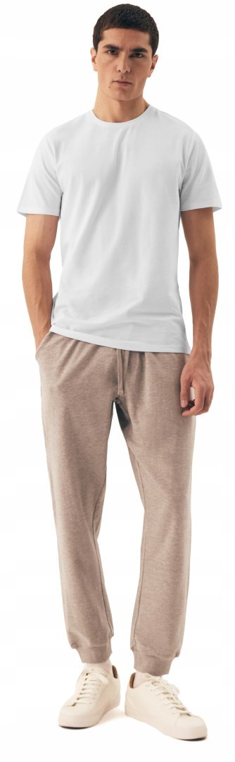 T-SHIRT męski ZESTAW 2-PAK koszulka bawełniana HENDERSON MOVE - M