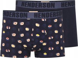 Bokserki męskie 2-PAK majtki bawełniane HENDERSON 42592 SUSHI - M