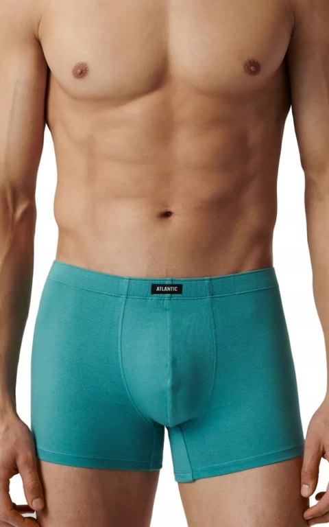 Bokserki męskie BAWEŁNIANE 5 PAR dopasowane ATLANTIC 5SMH-002 - L