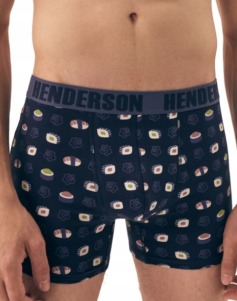 Bokserki męskie DŁUGIE 2-PAK majtki bawełniane HENDERSON 42625 SUSHI - 3XL
