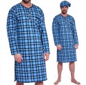 KOSZULA do spania NOCNA MĘSKA + SZLAFMYCA CORNETTE - XXL