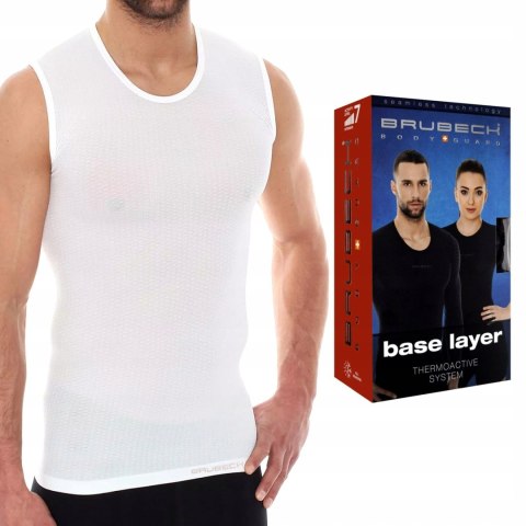 Koszulka termoaktywna UNISEX TANK TOP bezrękawnik BRUBECK SL10100 - XL