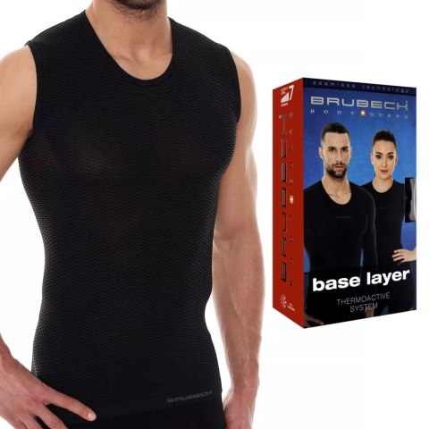 Koszulka termoaktywna UNISEX TANK TOP bezrękawnik BRUBECK SL10100 - S