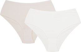 Majtki damskie z WYSOKIM STANEM 2-PAK figi HENDERSON BUMP K003 - L