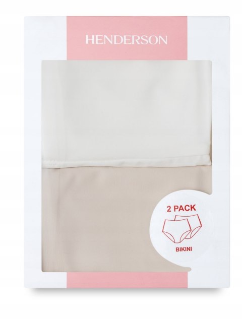 Majtki damskie z WYSOKIM STANEM 2-PAK figi HENDERSON BUMP K003 - M