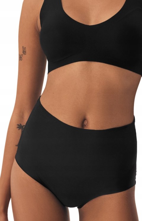 Majtki damskie z WYSOKIM STANEM 2-PAK figi midi HENDERSON BUMP K002 - XL