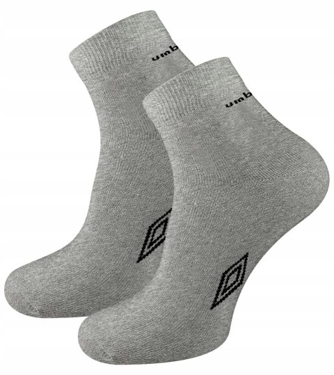 Skarpety 3-PAK sportowe UMBRO QUARTER bawełniane ZAKOSTKI - mix - 43-46 Skarpety 3-PAK sportowe UMBRO QUARTER bawełniane ZAKOSTKI - mix - 43-46
