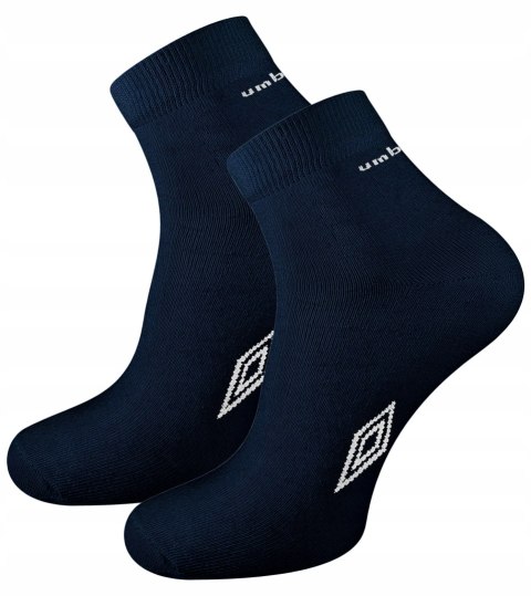 Skarpety 3-PAK sportowe UMBRO QUARTER bawełniane ZAKOSTKI - mix - 43-46 Skarpety 3-PAK sportowe UMBRO QUARTER bawełniane ZAKOSTKI - mix - 43-46