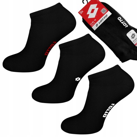 Skarpety STOPKI sportowe treningowe 3-PAK LOTTO SNEAKER - 43-46 Skarpety STOPKI sportowe treningowe 3-PAK LOTTO SNEAKER - 43-46