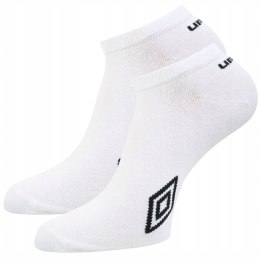 Skarpety bawełniane STOPKI 3-PAK sportowe UMBRO SNEAKER - 39-42