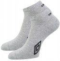 Skarpety bawełniane STOPKI 3-PAK sportowe UMBRO SNEAKER - 39-42