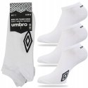 Skarpety bawełniane STOPKI 3-PAK sportowe UMBRO SNEAKER - 43-46