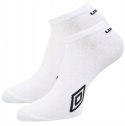 Skarpety bawełniane STOPKI 3-PAK sportowe UMBRO SNEAKER - 43-46