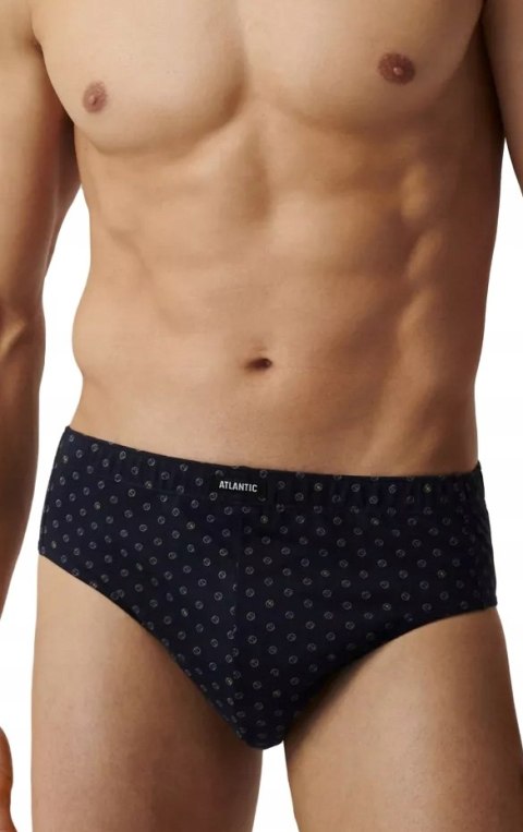 Slipy męskie 3 PARY klasyczne 100% BAWEŁNA ATLANTIC 3MP-188 - XXL