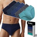 Slipy męskie 5 PAR klasyczne 100% BAWEŁNA ATLANTIC 5SMP-003 - XXL