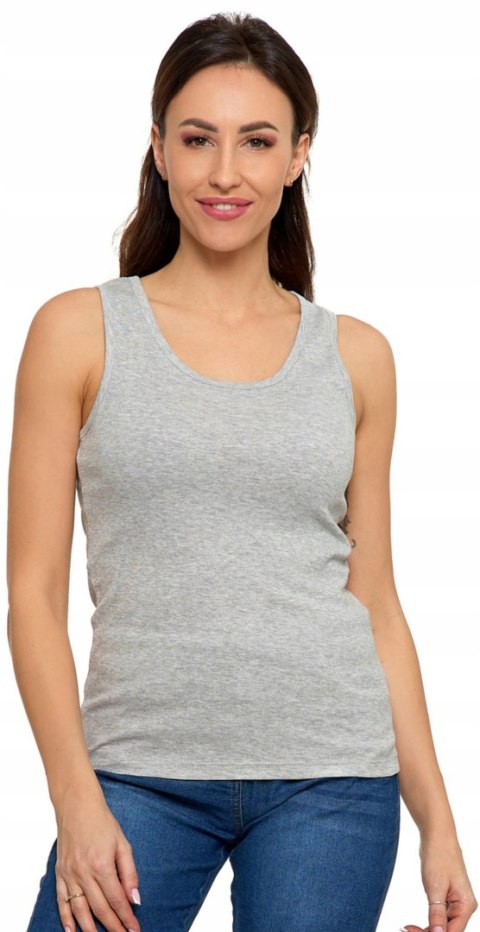 Top damski podkoszulka na RAMIĄCZKACH bokserka gładka dopasowana MORAJ 4XL Top damski podkoszulka na RAMIĄCZKACH bokserka gładka dopasowana MORAJ 4XL