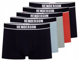 Bokserki męskie 5-PAK majtki bawełniane HENDERSON 42694 SOON - XXL