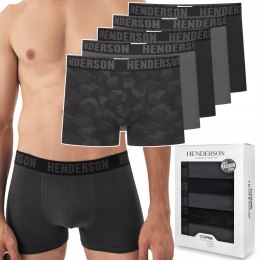 Bokserki męskie DŁUGIE 5-PAK majtki bawełniane HENDERSON 43171 SOUL - 3XL