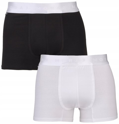 Bokserki męskie z BAWEŁNY CZESANEJ 2-PAK Premium Line MORAJ - XL Bokserki męskie z BAWEŁNY CZESANEJ 2-PAK Premium Line MORAJ - XL