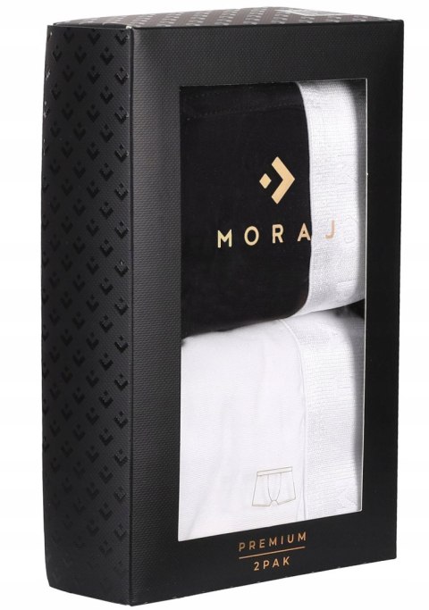 Bokserki męskie z BAWEŁNY CZESANEJ 2-PAK Premium Line MORAJ - XL Bokserki męskie z BAWEŁNY CZESANEJ 2-PAK Premium Line MORAJ - XL