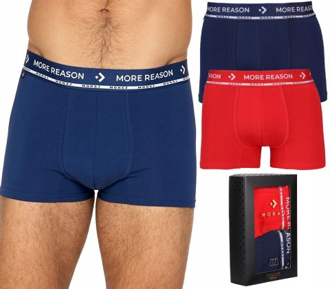 Bokserki męskie z BAWEŁNY CZESANEJ 2-PAK Premium Line MORAJ - XL Bokserki męskie z BAWEŁNY CZESANEJ 2-PAK Premium Line MORAJ - XL