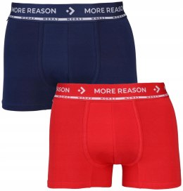 Bokserki męskie z BAWEŁNY CZESANEJ 2-PAK Premium Line MORAJ - XL