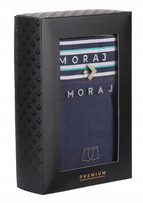 Bokserki męskie z BAWEŁNY CZESANEJ Premium Line MORAJ - XXL