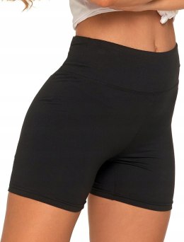 KOLARKI z wysokim stanem krótkie sportowe legginsy damskie MORAJ - 3XL