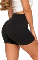 KOLARKI z wysokim stanem krótkie sportowe legginsy damskie MORAJ - L/XL