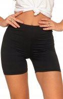KOLARKI z wysokim stanem krótkie sportowe legginsy damskie MORAJ - L/XL