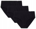 Majtki damskie bawełniane 3 PARY figi klasyczne ATLANTIC 3BLP-579 - XL