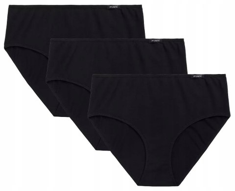 Majtki damskie bawełniane 3 PARY figi klasyczne ATLANTIC 3BLP-579 - XL Majtki damskie bawełniane 3 PARY figi klasyczne ATLANTIC 3BLP-579 - XL