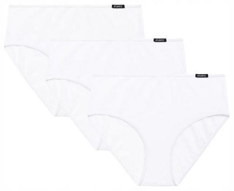 Majtki damskie bawełniane 3 PARY figi klasyczne ATLANTIC 3BLP-579 - M