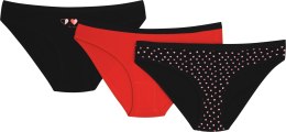 Majtki damskie figi BIKINI 3-PAK HENDERSON MI-MI 36508-K077 - L