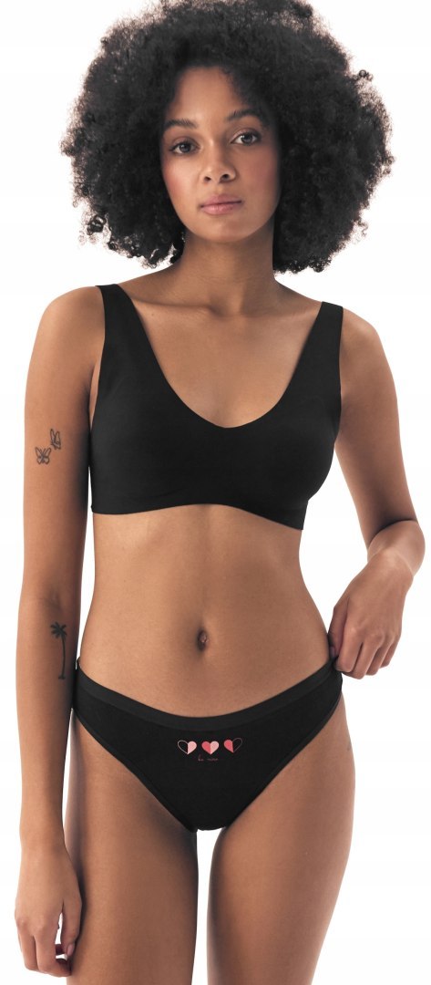 Majtki damskie figi BIKINI 3-PAK HENDERSON MI-MI 36508-K077 - L